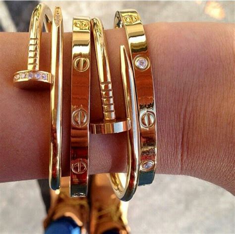 cartier copy bracelet|cartier bracelet look alike.